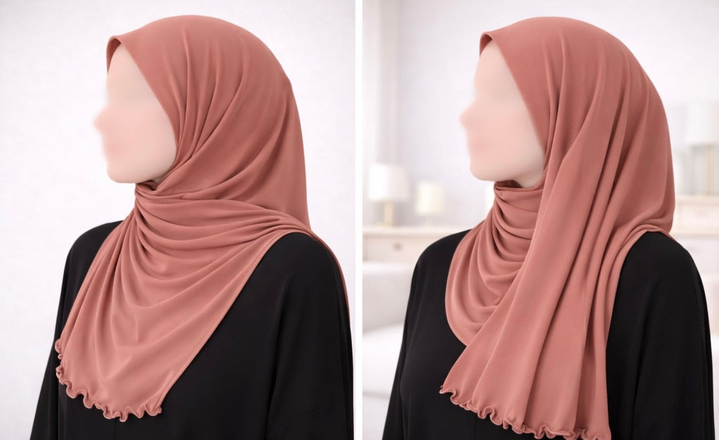 Hijab Jersey premium Frizz TERRACOTA