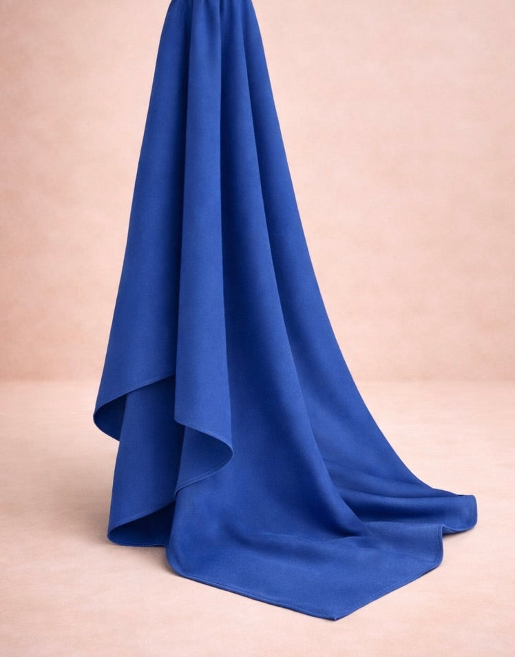 Hijab JAZZ COTON BLEU