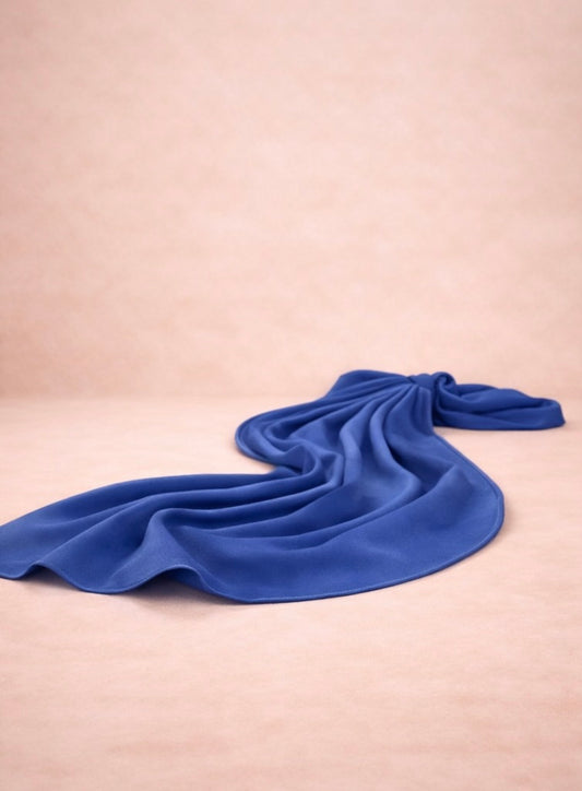 Hijab JAZZ COTON BLEU