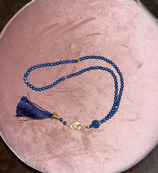 Tasbih BLEU FONCE