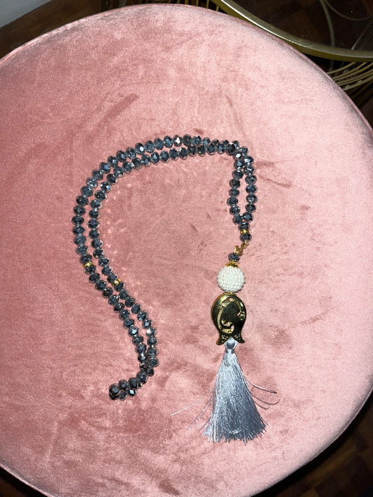 Tasbih CRISTAL GRIS