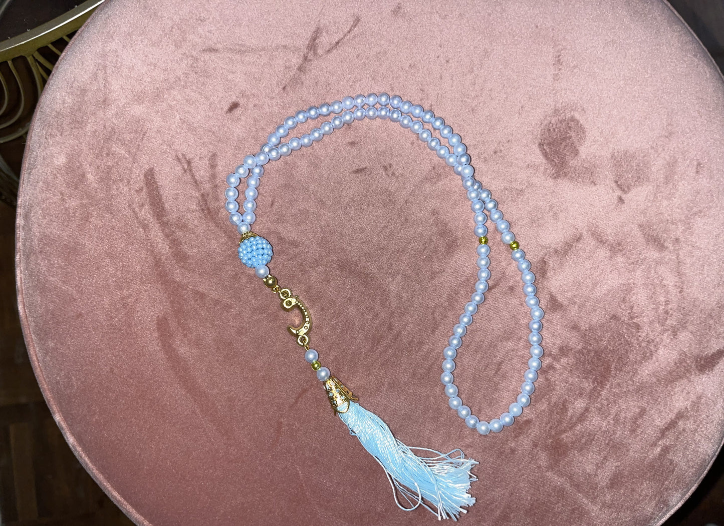 Tasbih BLEU CLAIR